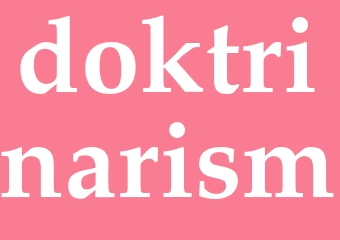 Synonym doktrinarism