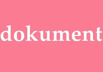 Synonym dokument