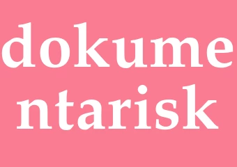 Synonym dokumentarisk