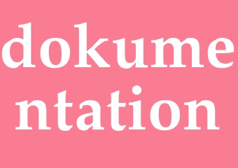 Synonym dokumentation