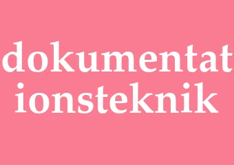 Synonym dokumentationsteknik
