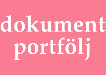 Synonym dokumentportfölj