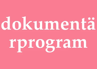 Synonym dokumentärprogram