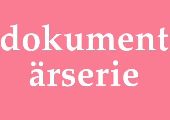 Synonym dokumentärserie