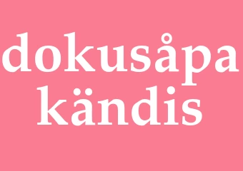 Synonym dokusåpakändis