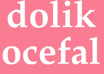 Synonym dolikocefal