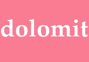 Synonym dolomit