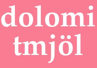 Synonym dolomitmjöl
