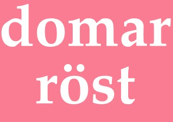 Synonym domarröst