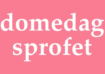 Synonym domedagsprofet