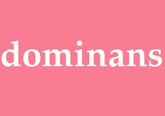 Synonym dominans