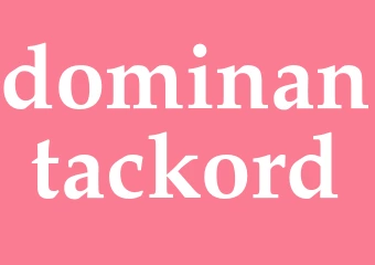 Synonym dominantackord
