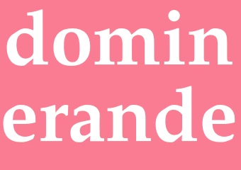 Synonym dominerande