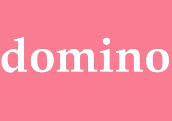 Synonym domino