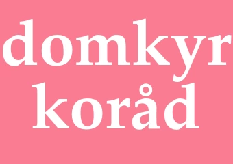 Synonym domkyrkoråd