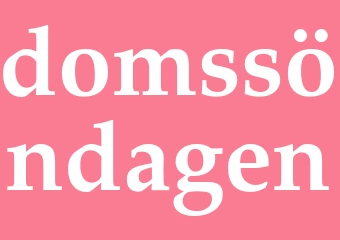 Synonym domssöndagen