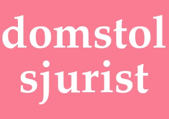 Synonym domstolsjurist