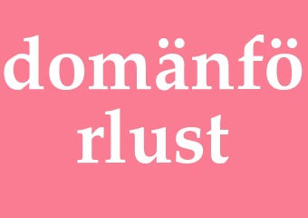 Synonym domänförlust