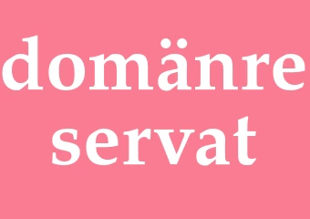 Synonym domänreservat