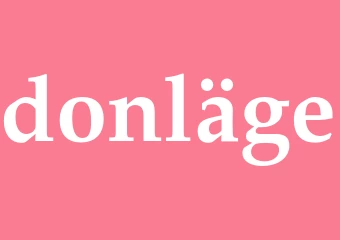 Synonym donläge