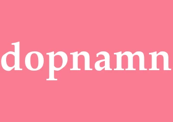 Synonym dopnamn