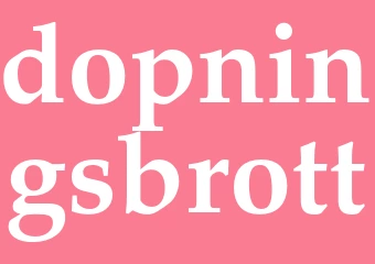 Synonym dopningsbrott
