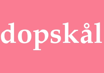 Synonym dopskål