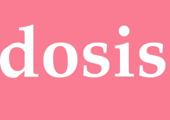 Synonym dosis