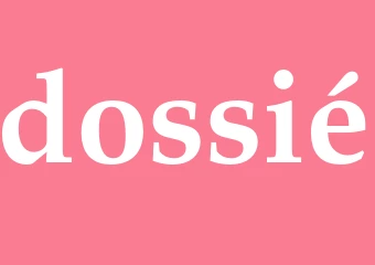 Synonym dossié