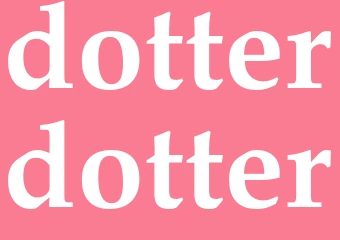 Synonym dotterdotter