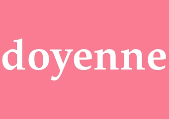 Synonym doyenne