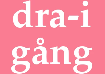 Synonym dra igång
