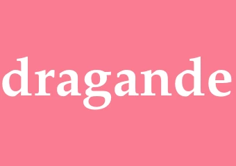Synonym dragande