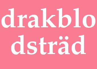 Synonym drakblodsträd