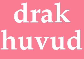 Synonym drakhuvud