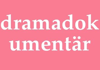 Synonym dramadokumentär