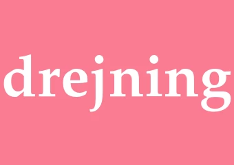 Synonym drejning