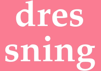 Synonym dressning
