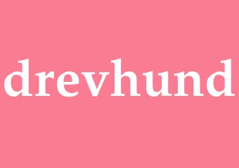 Synonym drevhund