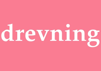 Synonym drevning