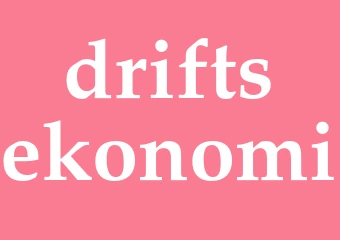Synonym driftsekonomi