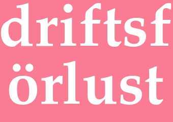 Synonym driftsförlust