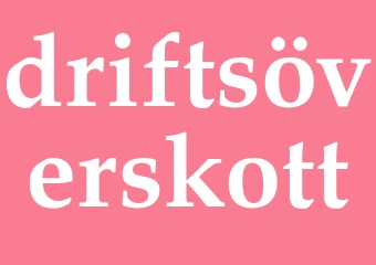 Synonym driftsöverskott
