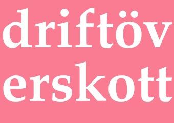 Synonym driftöverskott
