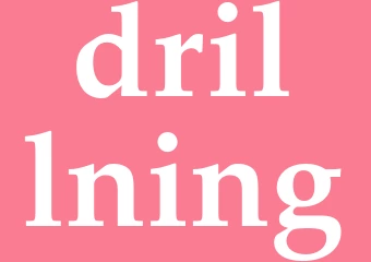 Synonym drillning