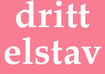 Synonym drittelstav