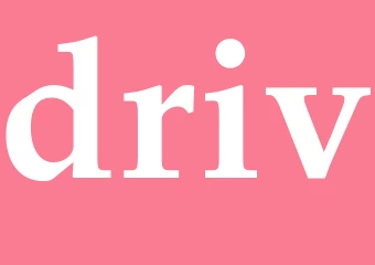Synonym driv