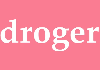 Synonym droger