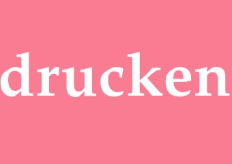 Synonym drucken