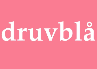 Synonym druvblå